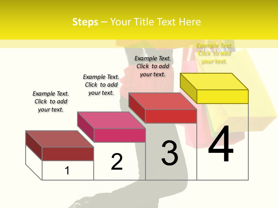 Girl Caucasian Female PowerPoint Template