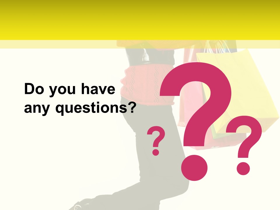 Girl Caucasian Female PowerPoint Template