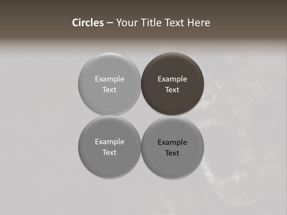 Face Stress Horror PowerPoint Template