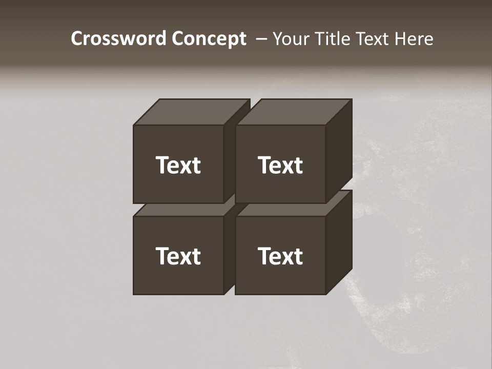 Face Stress Horror PowerPoint Template