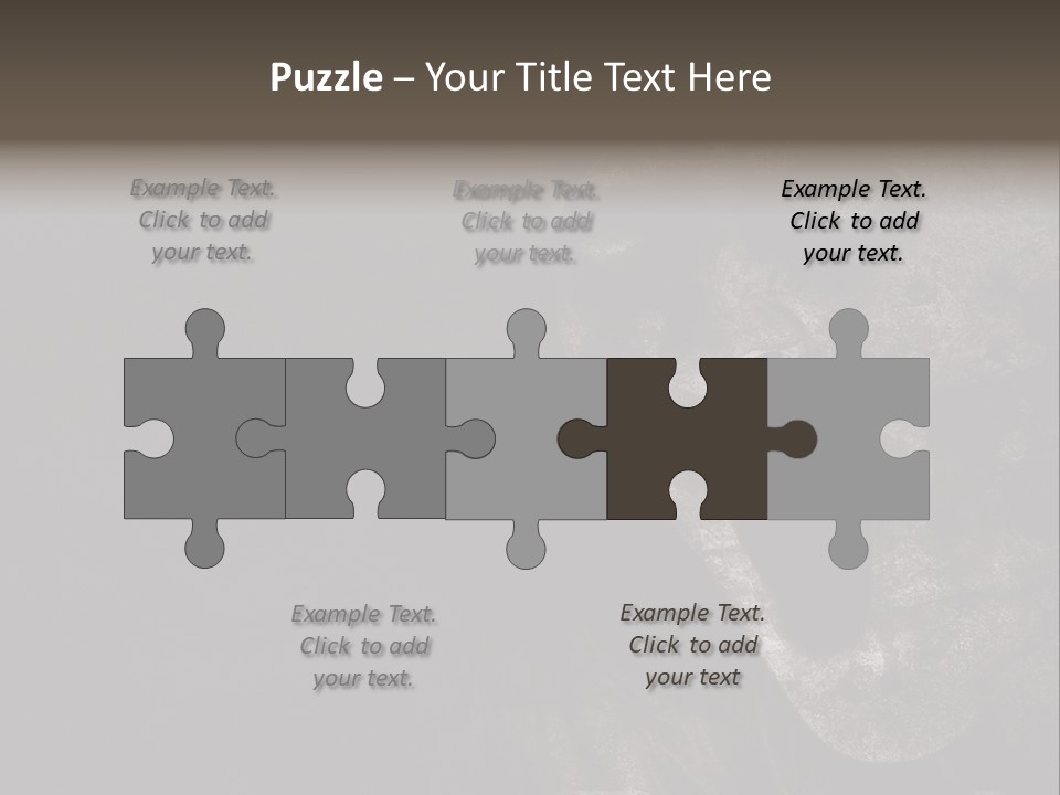 Face Stress Horror PowerPoint Template