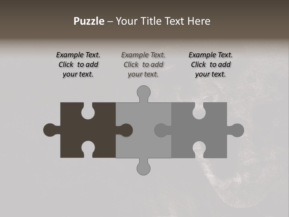 Face Stress Horror PowerPoint Template