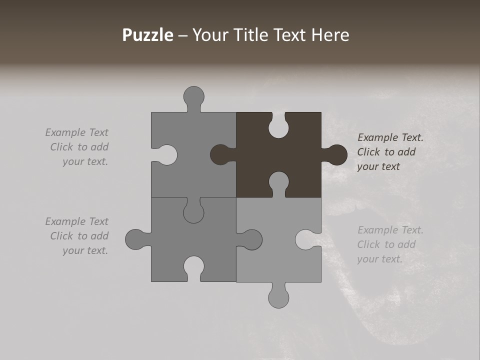 Face Stress Horror PowerPoint Template