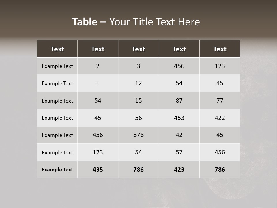 Face Stress Horror PowerPoint Template