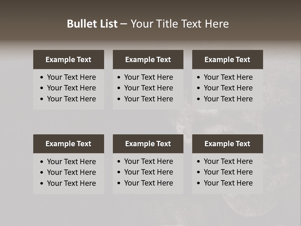 Face Stress Horror PowerPoint Template