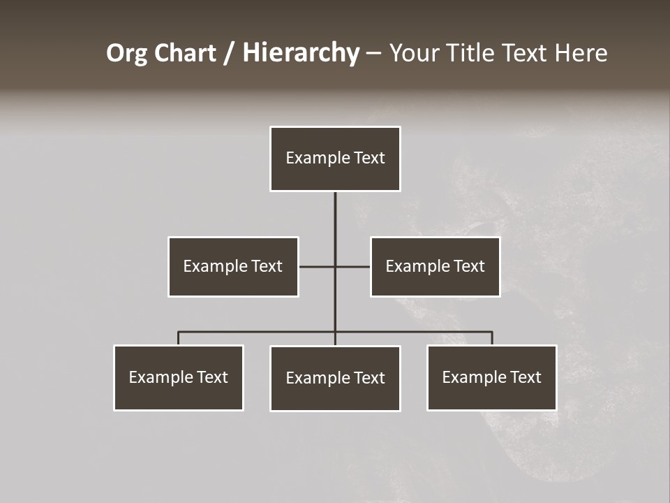 Face Stress Horror PowerPoint Template