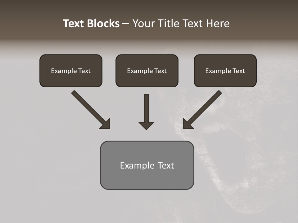 Face Stress Horror PowerPoint Template