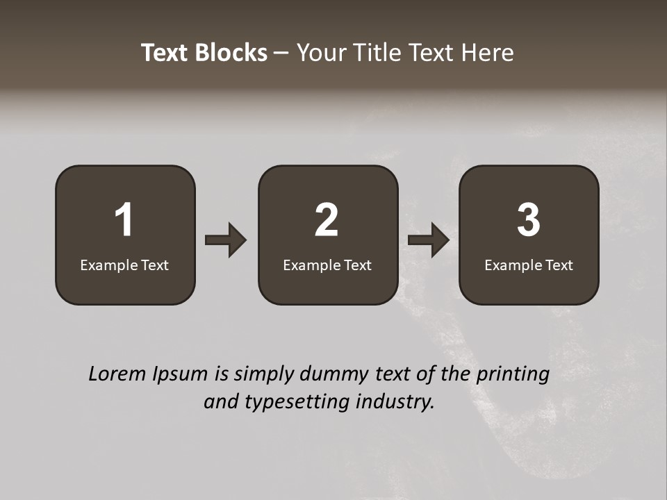 Face Stress Horror PowerPoint Template