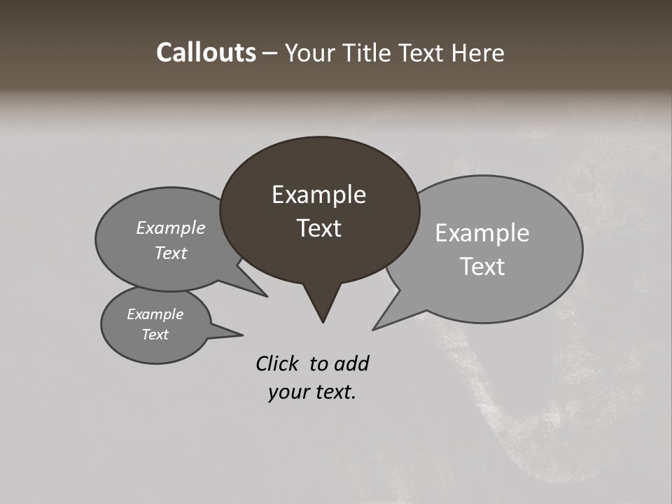 Face Stress Horror PowerPoint Template