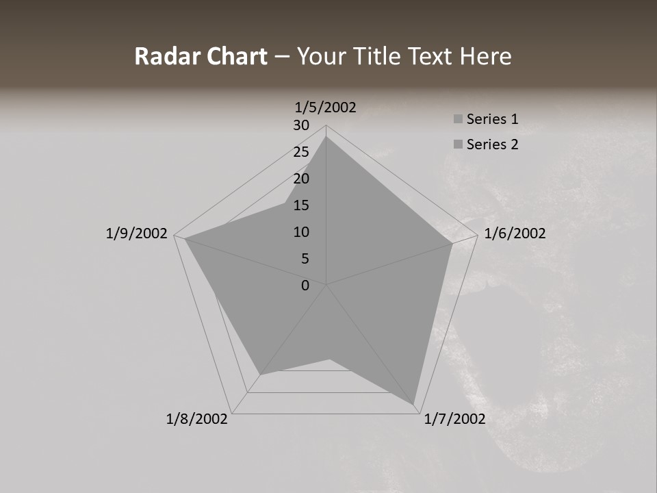 Face Stress Horror PowerPoint Template