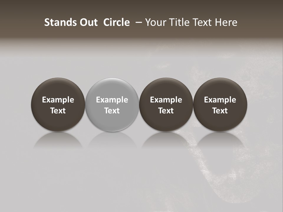 Face Stress Horror PowerPoint Template