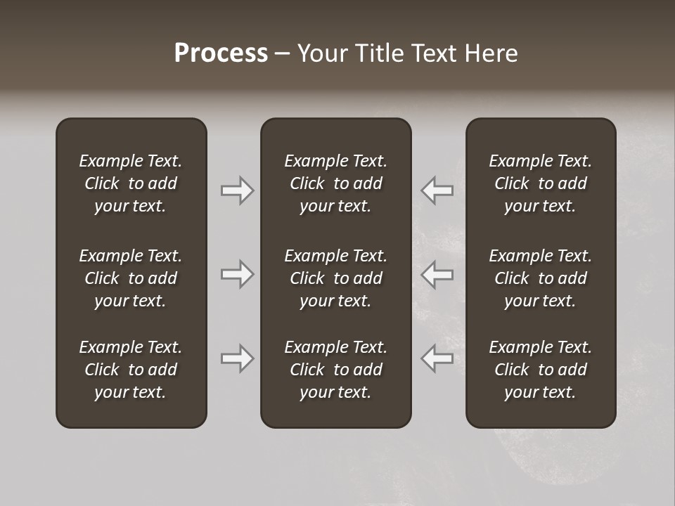 Face Stress Horror PowerPoint Template