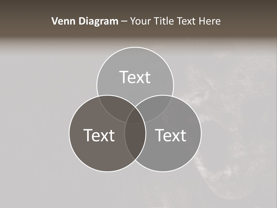 Face Stress Horror PowerPoint Template