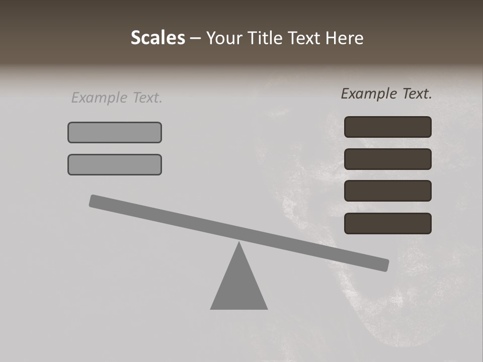 Face Stress Horror PowerPoint Template