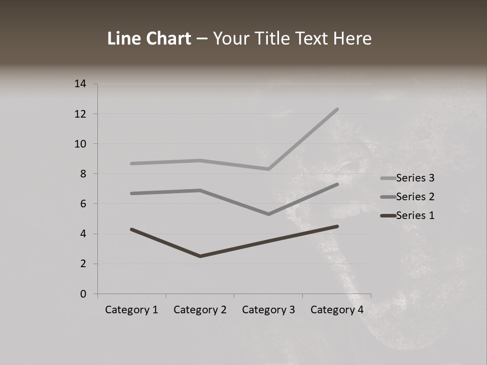 Face Stress Horror PowerPoint Template