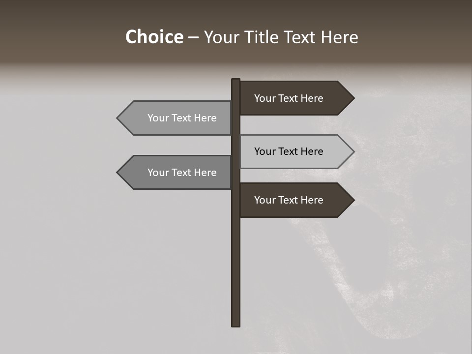 Face Stress Horror PowerPoint Template