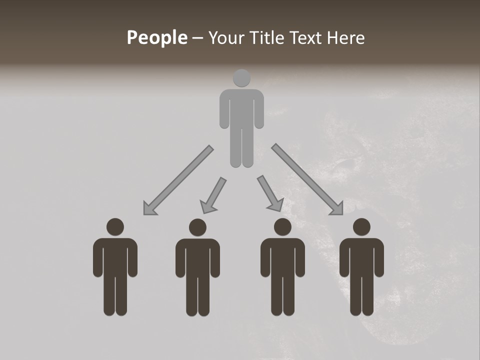 Face Stress Horror PowerPoint Template