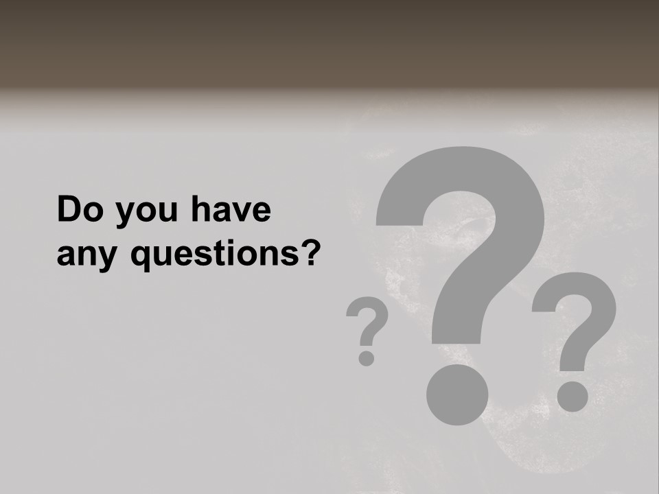 Face Stress Horror PowerPoint Template