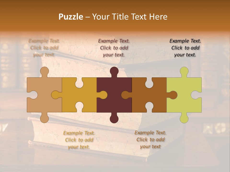 Bunch Idea Knick Knack PowerPoint Template