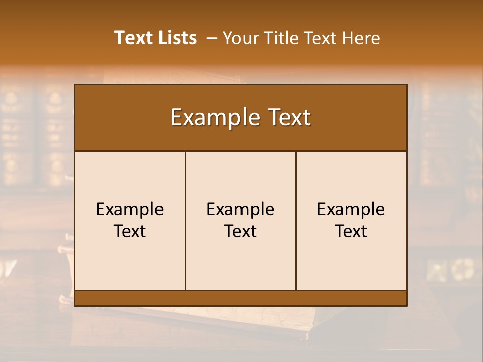 Bunch Idea Knick Knack PowerPoint Template
