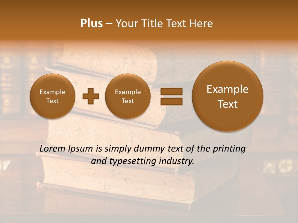 Bunch Idea Knick Knack PowerPoint Template