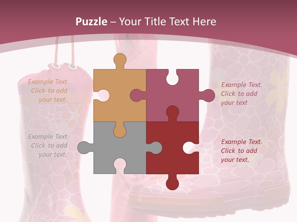 Childhood Child Wellington PowerPoint Template