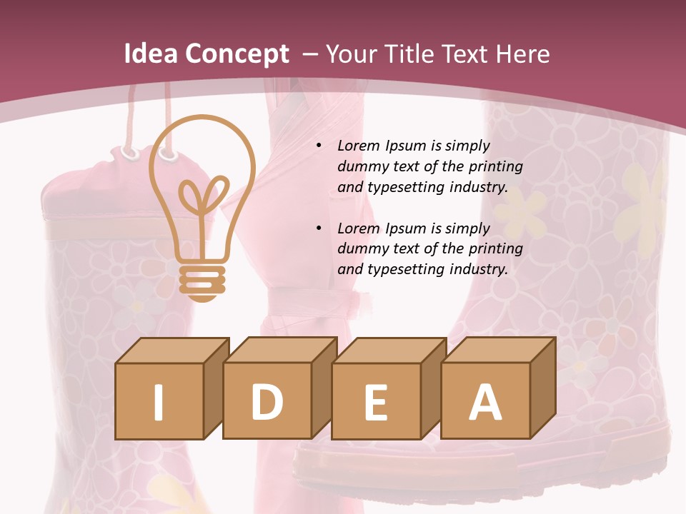 Childhood Child Wellington PowerPoint Template