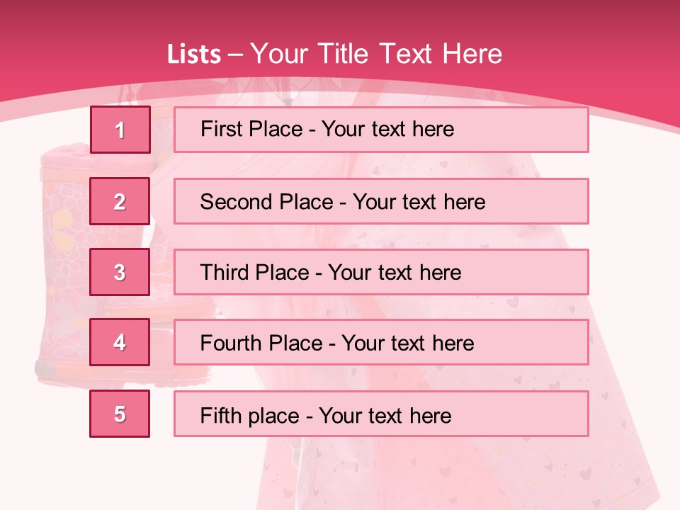 Protection Rainy Fall PowerPoint Template