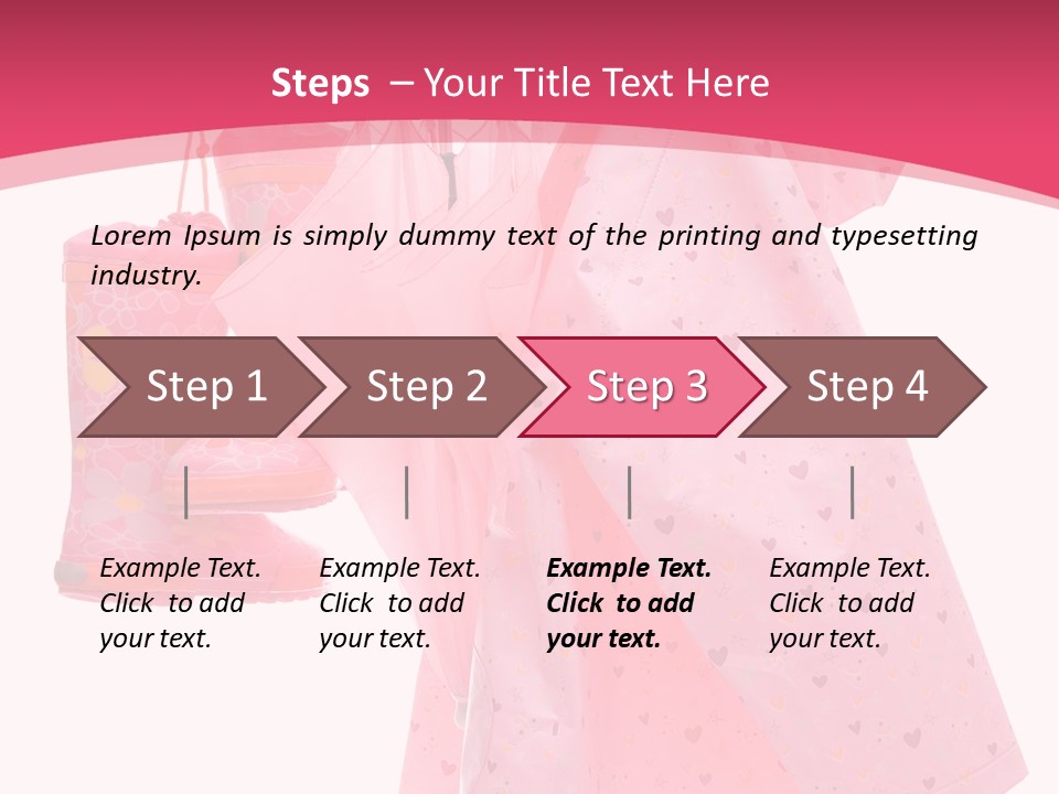 Protection Rainy Fall PowerPoint Template