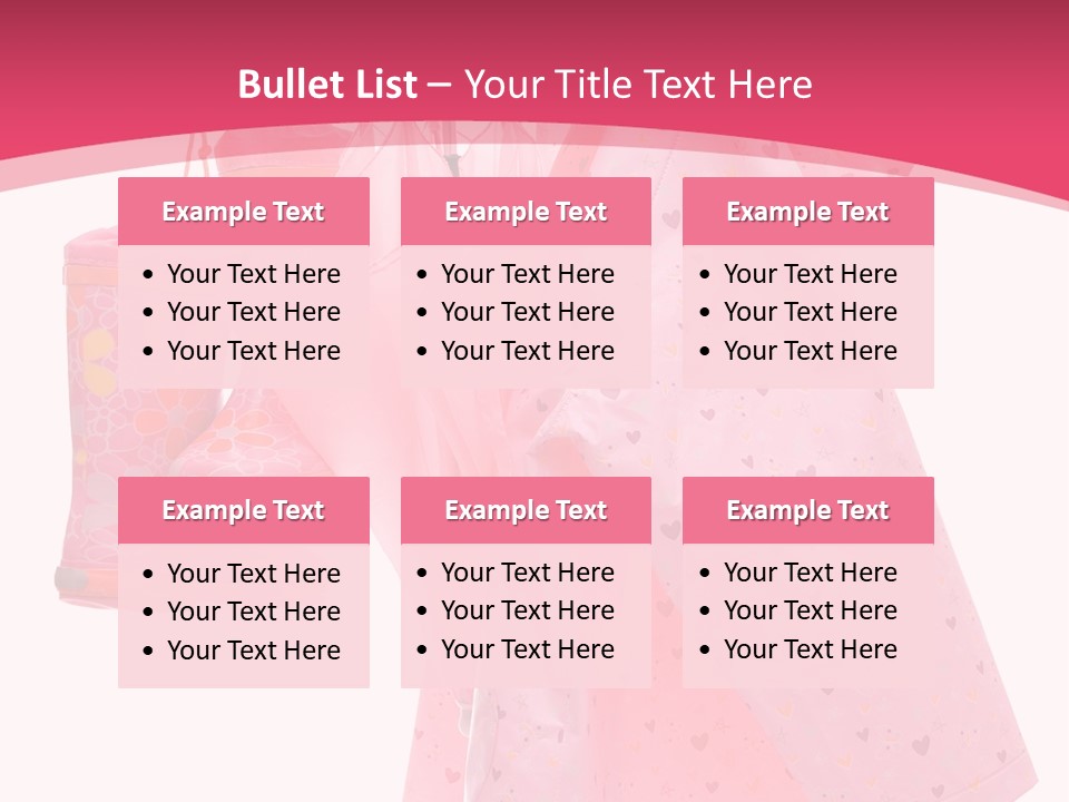 Protection Rainy Fall PowerPoint Template