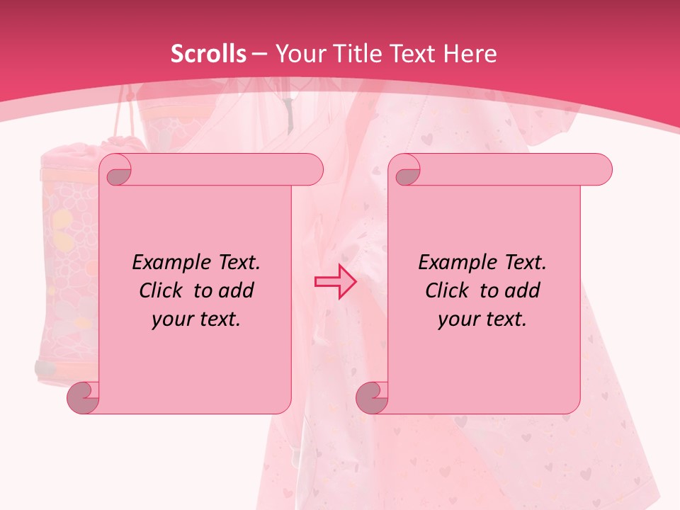 Protection Rainy Fall PowerPoint Template