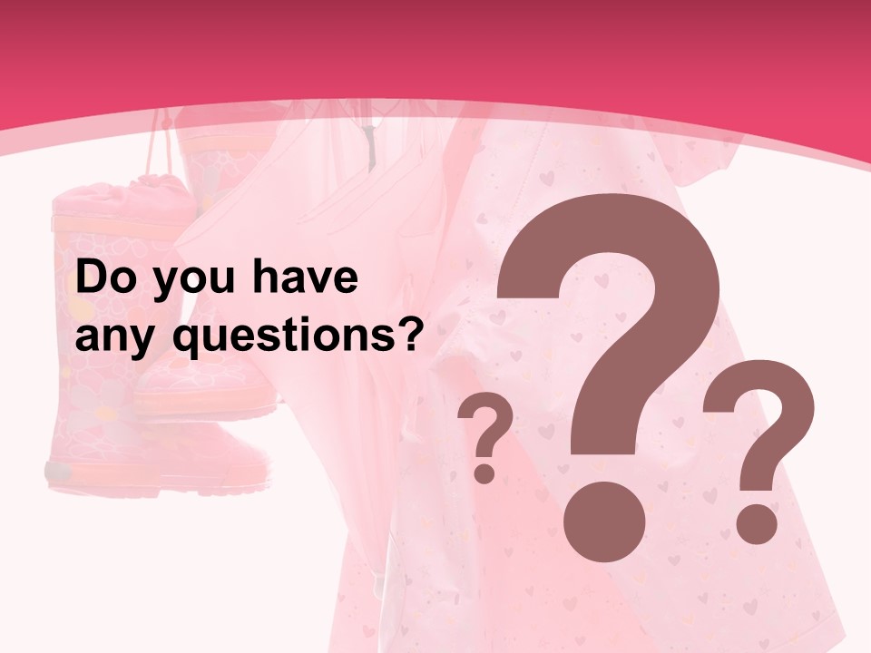 Protection Rainy Fall PowerPoint Template