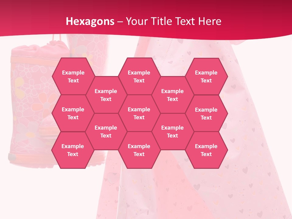 Childhood Wellington Isolated On White PowerPoint Template