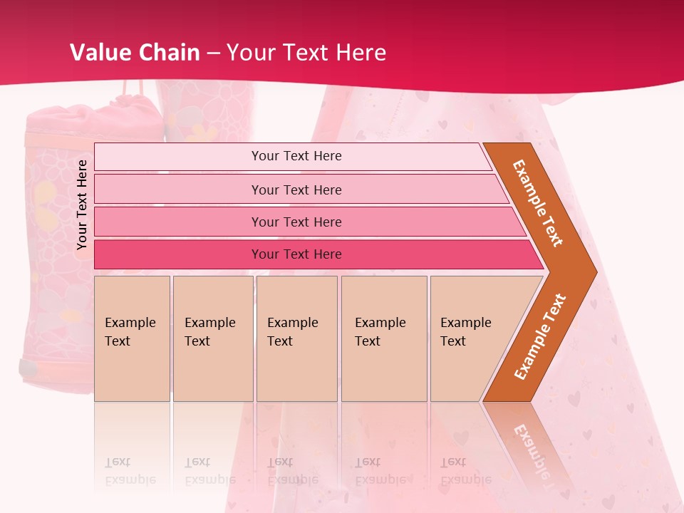 Childhood Wellington Isolated On White PowerPoint Template