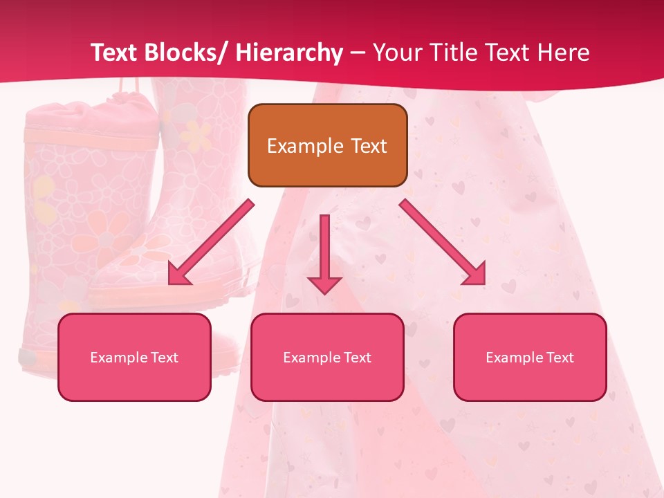 Childhood Wellington Isolated On White PowerPoint Template