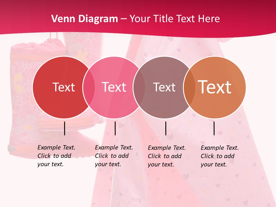 Childhood Wellington Isolated On White PowerPoint Template