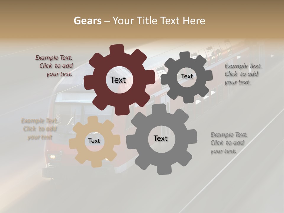 Travel Wind Punctuality PowerPoint Template