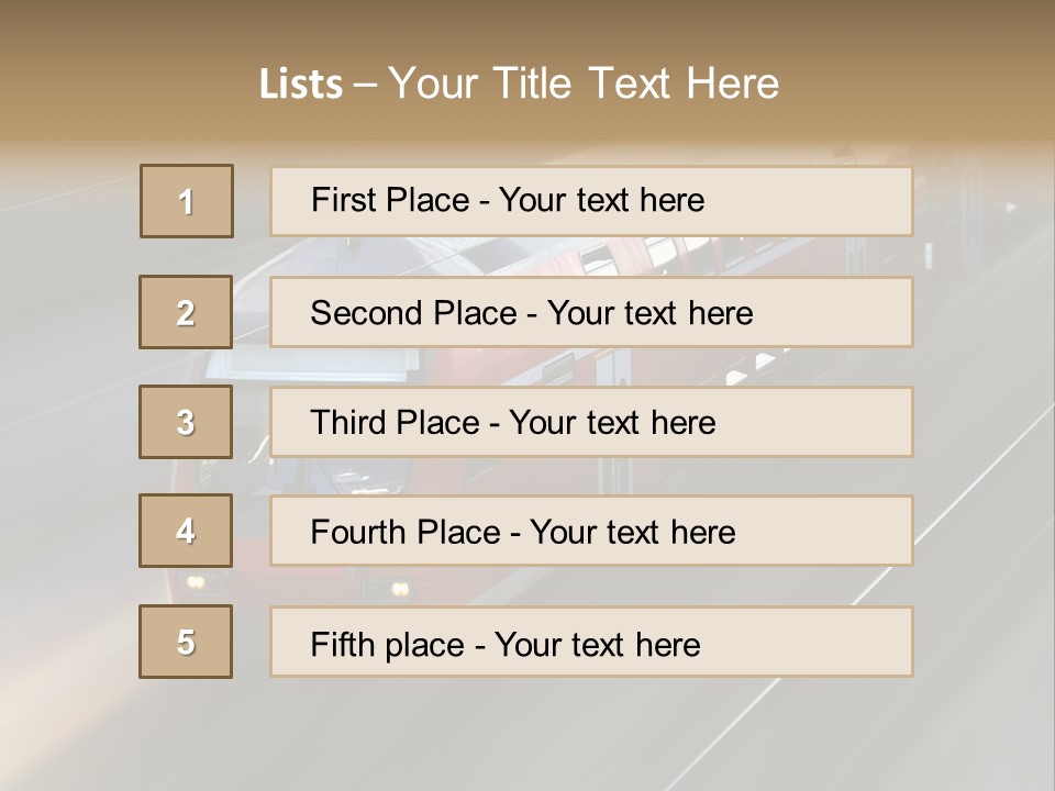 Travel Wind Punctuality PowerPoint Template
