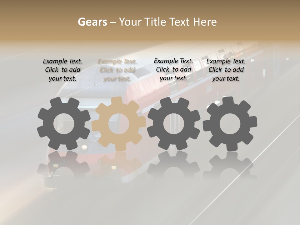 Travel Wind Punctuality PowerPoint Template