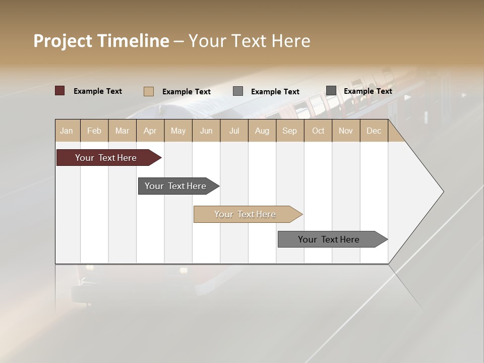 Travel Wind Punctuality PowerPoint Template