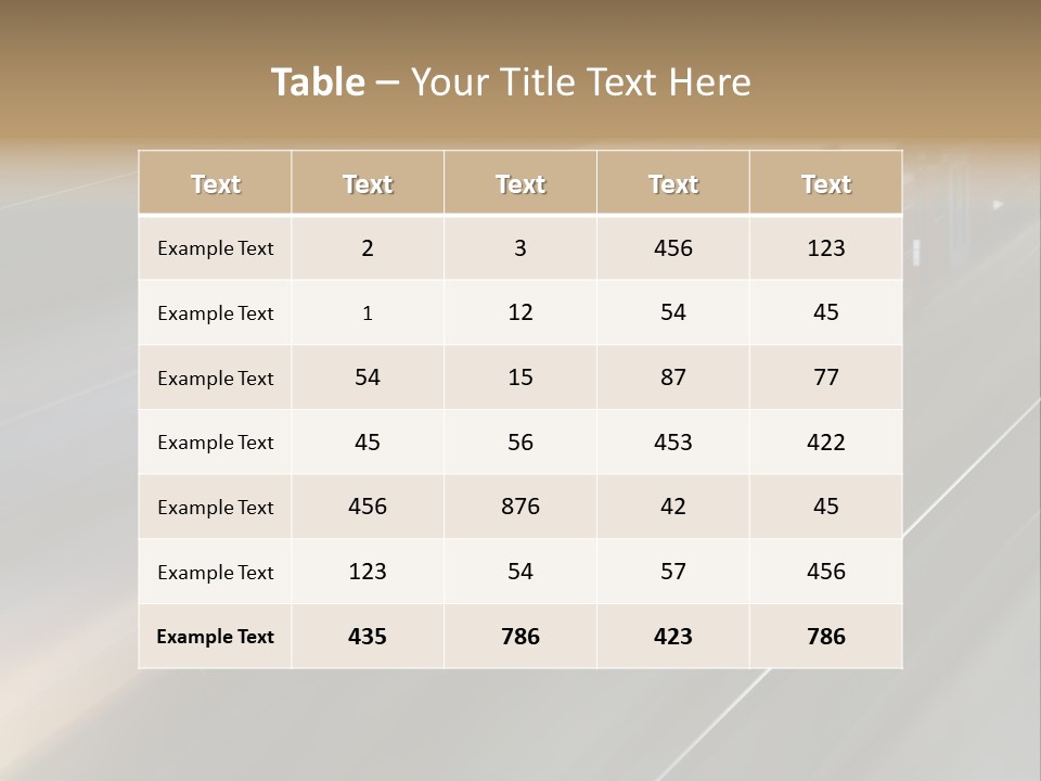 Travel Wind Punctuality PowerPoint Template