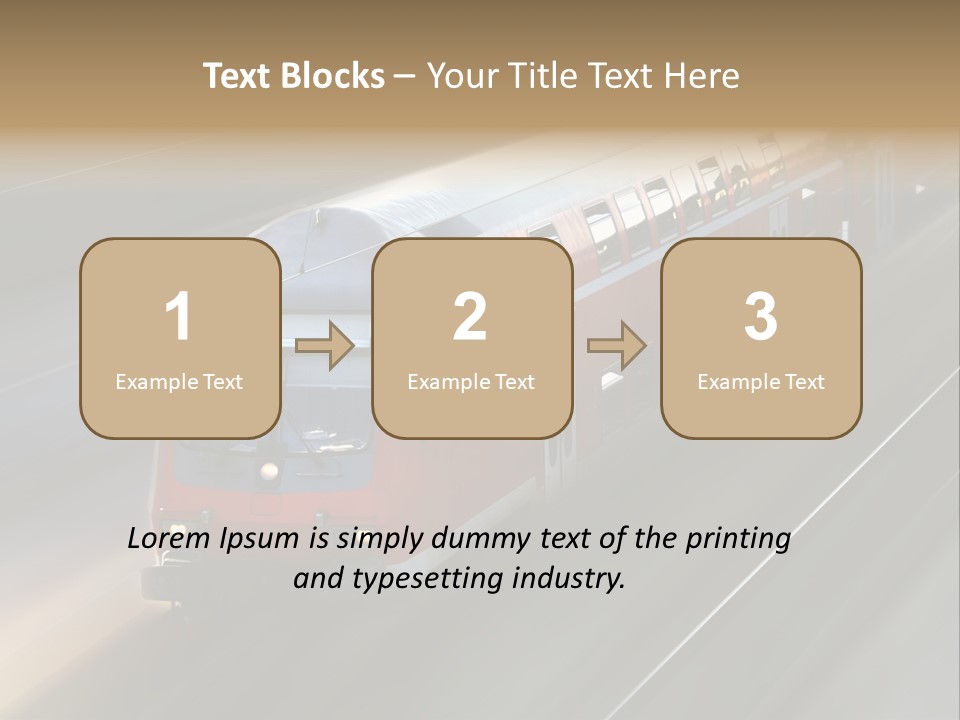 Travel Wind Punctuality PowerPoint Template