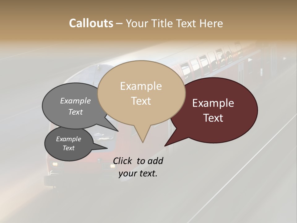Travel Wind Punctuality PowerPoint Template