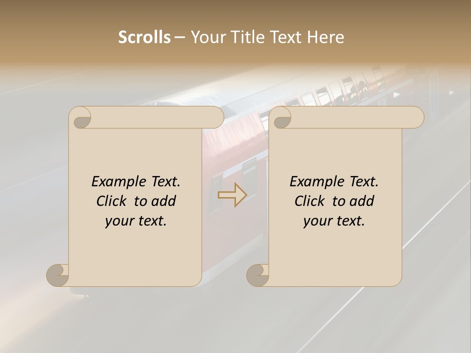Travel Wind Punctuality PowerPoint Template