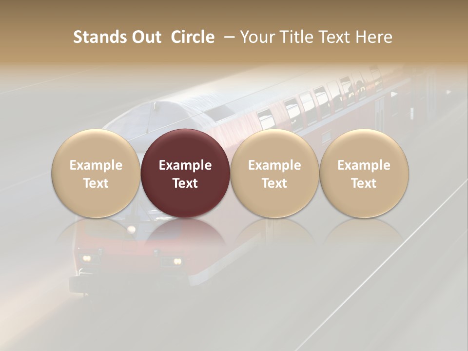 Travel Wind Punctuality PowerPoint Template