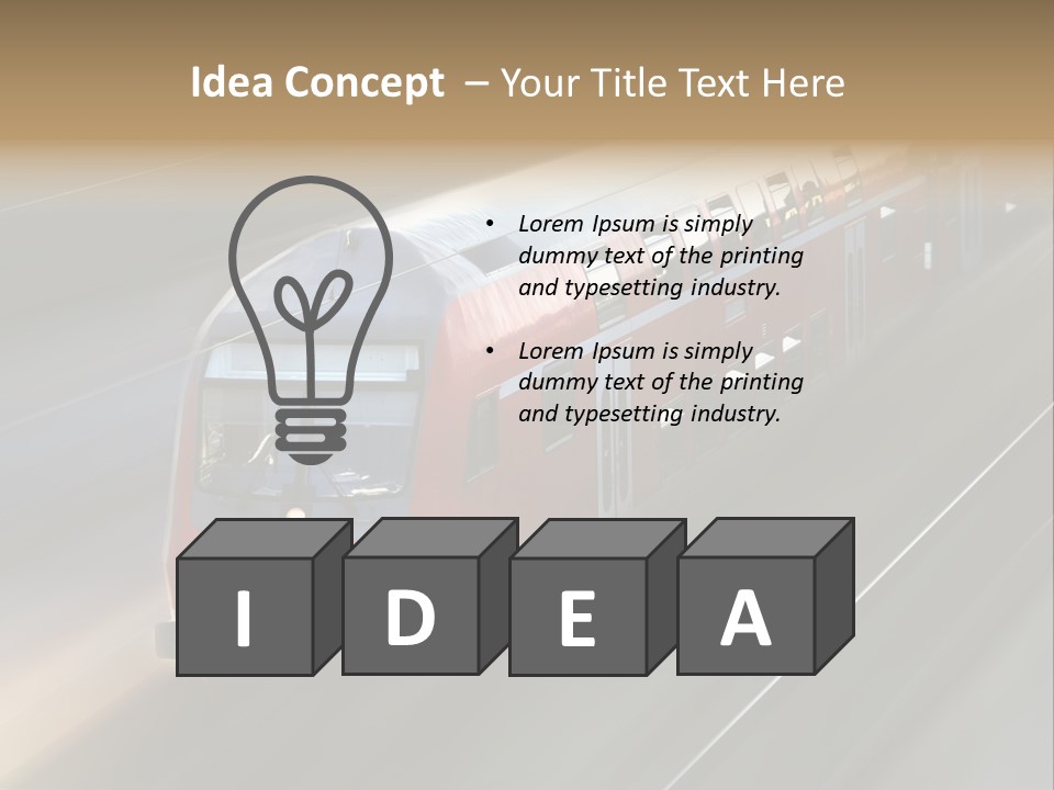 Travel Wind Punctuality PowerPoint Template