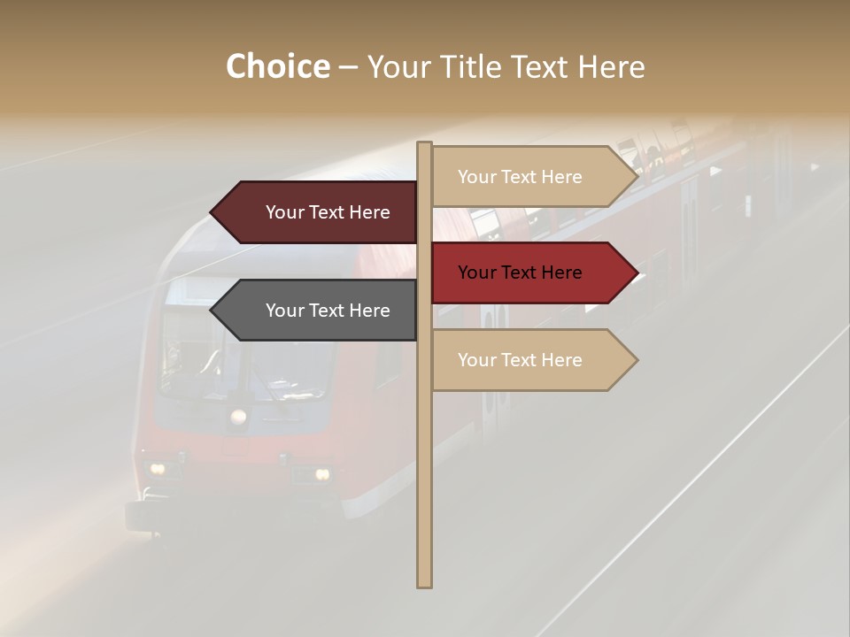 Travel Wind Punctuality PowerPoint Template