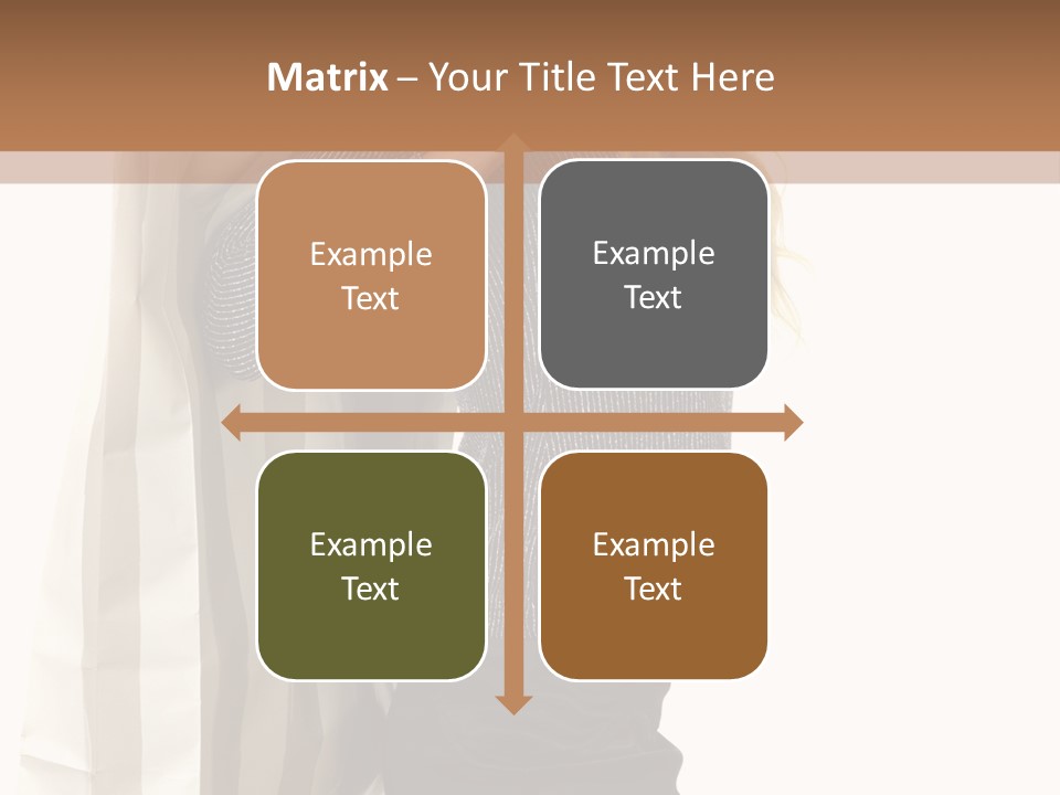 Hold Look Christmas PowerPoint Template