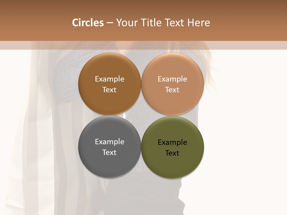 Hold Look Christmas PowerPoint Template