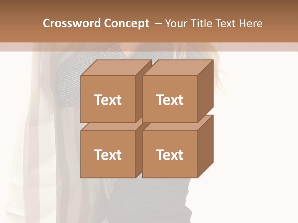 Hold Look Christmas PowerPoint Template